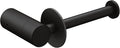 Moen YB0409BL Single Post Modern Toilet Paper Holder, Matte Black