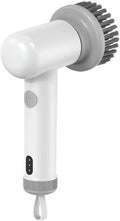 Multiple Brush Heads Power Scrubber, Dual-Speed Electric Cleaning Brush, Type-C Charging, Ipx6 Waterproof, Kitchen/Bathroom
