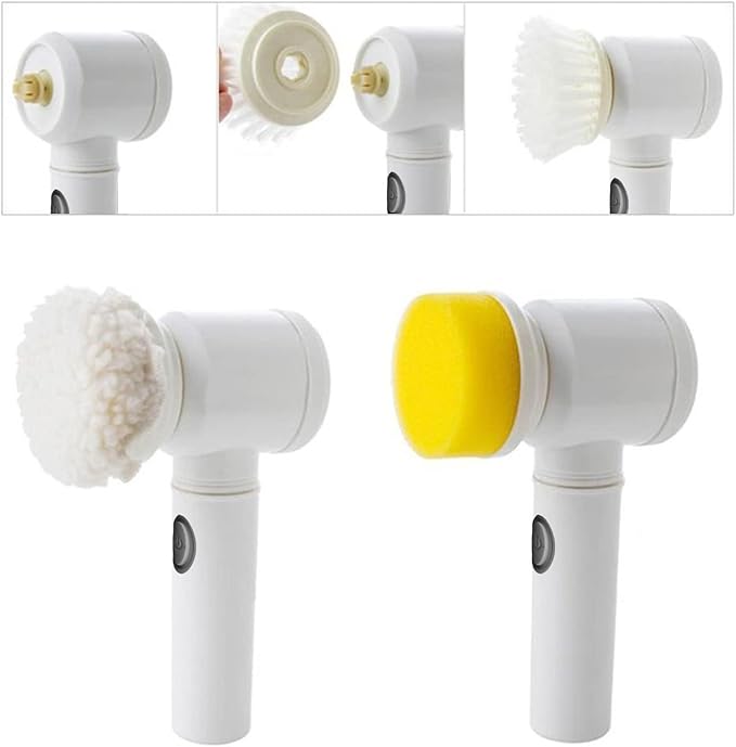 Handheld Bathtub Brush Electric Brush Cleaner Sink Electric Cleaning Bathroom Wash Brush Kitchen Cleaning Tool