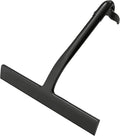 Shower Squeegee for Glass Doors - Tear-Resistant Silicone Wiper, 1 Flexible Blade Scraper with Ergonomic Handle, Streak Free Glass Cleaner for Steam, Bathroom Supply, Scrub Tool for Panes and DIY