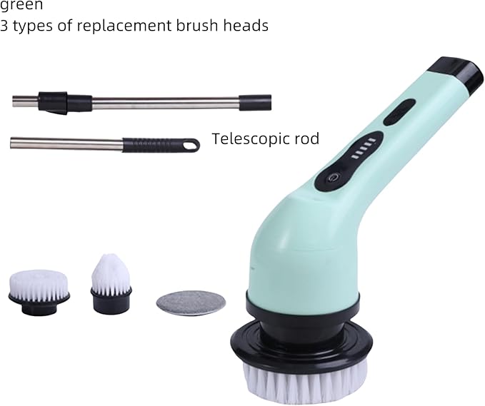 Electric Multi-Function Cleaning Brush - Suitable for Home Kitchen Bath Glass, Handheld, Powerful, Cordless Electric Multi-Function Cleaning Brush
