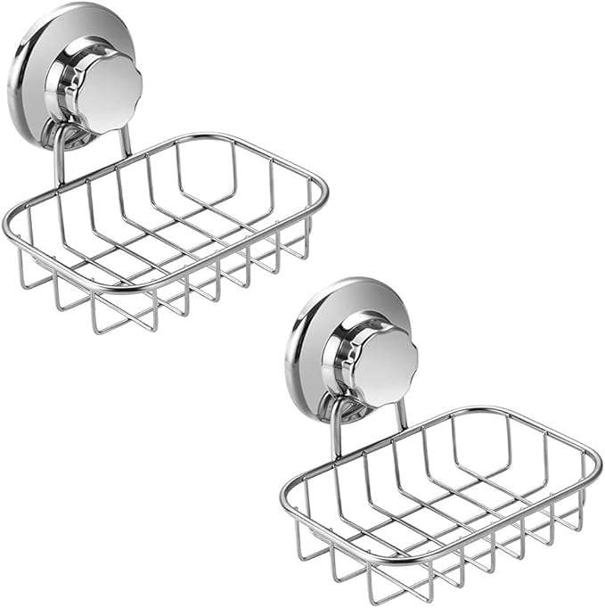 SANNO Powerful Suction Cups Replacement for Shower Caddy, Soap Holder, Robe & Towel Hooks - 8 Suction Cups