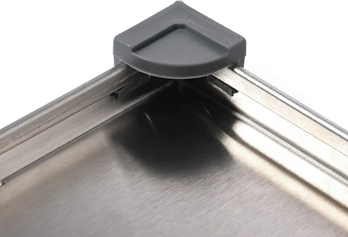 Square Shower Drain with Removable Tile Insert Grate, 6-Inch, Brushed 304 Stainless Steel, Includes Hair Strainer CUPC Certified,MUYEDRAIN