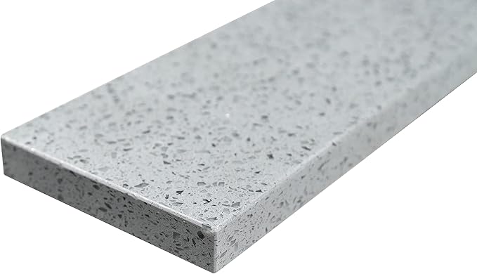 MSI Sparkling Gray Vanity Top Sidesplash 21"x4"