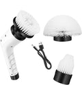 Electric Spin Scrubber, Bathroom Scrubber Electric 3 Adjustable Speeds, Electric Cleaning Brush with 3 Replaceable Brush Heads, Cordless Spin Scrubber for Shower, Tile, Floor
