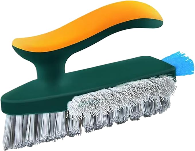 Crevice Cleaning Tool - Scrubber Cleaner Tool - with Ergonomic Handle Narrow Cleaning Brush,for Shower Kitchen Floor Tub Grout Household Countertop