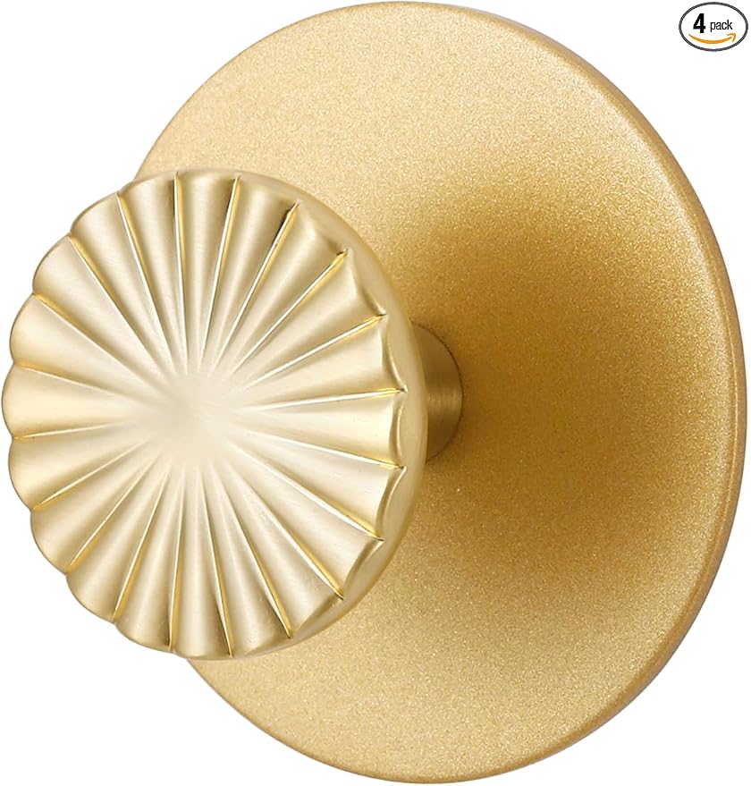 4 Pack Adhesive Coat Hooks for Bathrooms Gold Wall Robe Towel Hooks for Hanging Kitchen Decorative Heavy Duty Zinc Alloy