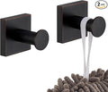 KOKOSIRI Robe Hooks Oil Rubbed Bronze Bathroom Shower Hook for Wall Closet Kitchen Hanging Towels Bathroom Hardware Stainless Steel 2 Pack, B1016ORB-P2