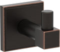 Amerock BH36070ORB | Oil Rubbed Bronze Single Robe Hook | 1-7/8 in. (48 mm) Length Towel Holder | Appoint | Towel Hook for Bathroom | Bathroom Hardware | Bath Accessories