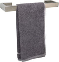 TocTen Bath Towel Rack - Square Base Thicken SUS304 Stainless Steel Towel Bar for Bathroom, Bathroom Bar Accessories Towel Rod Heavy Duty Wall Mounted Towel Holder (Polish Chrome, 12 Inch)