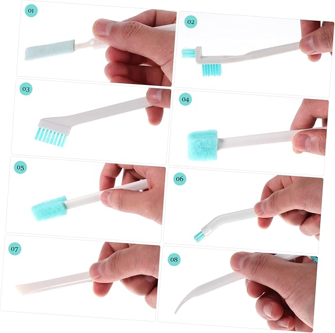 Multi-Function Cleaning Brush Brush Bottle Dish Scrubber Shower Scrubber Grout for Household Cleaning
