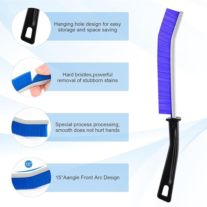 12 Pack Cleaning Brush Tools for Kitchen, Bathroom, Cup,Window