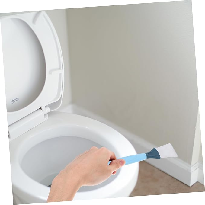 LIFKOME Groove Cleaning Brush with Scraper Dual Head Grout Crevice Cleaner for Bathroom Kitchen Ergonomic Handle for Cleaning of Tight Spaces