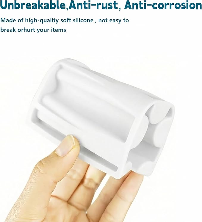 Silicone Soap Dish,Self Draining Soap Holder Perfect for Shower,Bathroom Sink,Kitchen Sink & Travel,Non-Slip Bar Soap Holder Extend Soap Life,Keep Soap Bars Dry Clean (White-2Pcs)
