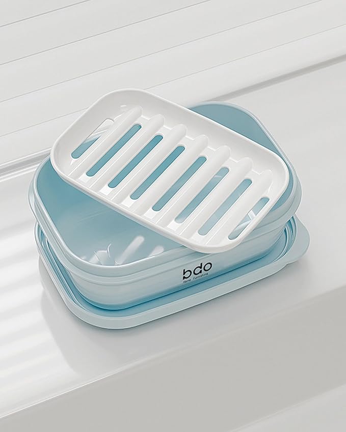 Travel Soap Case, Leakproof Soap Container with Lid, Portable Bar Soap Holder for Traveling, Soap Dishes for Bathroom, Shower, Gym, School, Camping, Vacation, Outdoor