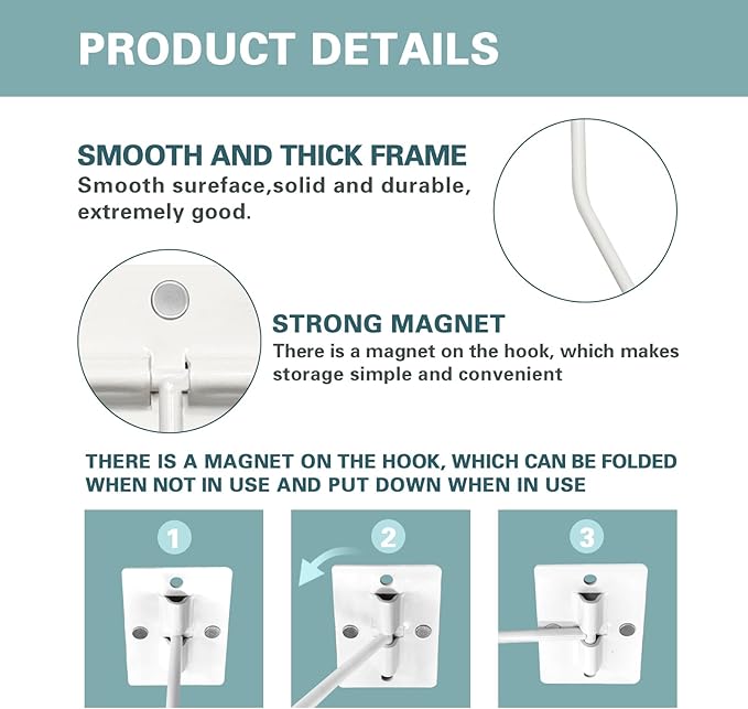 Banana Hanger Hook – Space Saving Banana Holder Hanger to Keep Bananas Fresh, Self Adhesive and Screw Banana Hook 3Pack White