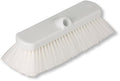 SPARTA 41278EC02 Flo-Thru Plastic Wall Scrub Brush, Equipment Brush With Soft Nylex Bristles For Industrial Kitchens, Hospitals, Commercial Cleaning, 4 Inches, White, (Pack of 12)