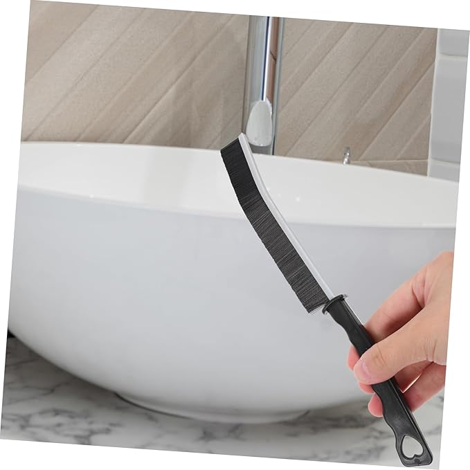 BESTOYARD 6Pcs Hard Bristle Crevice Cleaning Brush Set for Deep Cleaning Grout Tile and Corners Multi-Functional Household Tool for Windows Drains and Bathroom Use