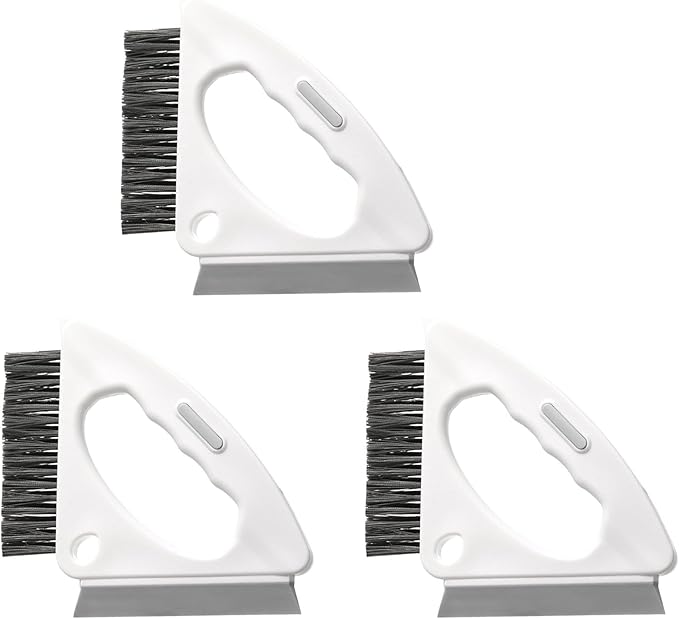 Crevices Brush Hard Bristle Grout Scrub Brushes Gaps Supplies for Kitchen Bathroom Corner Grout Sink Crevices Brush