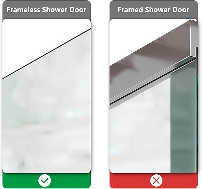 NINETREX Shower Door Hooks,Over Glass Door Hooks for Bathrooms Frameless Glass,Heavy Duty SUS 304 Stainless Steel Hook for Towels,Squeegee,Loofah,Shaver,Robe,2 Pack,Gold