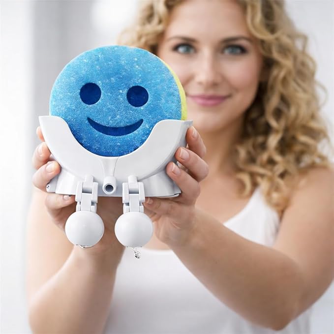 Drip Daddy Peeing Sink Caddy Rack with Drainage – Funny Scrub Sponge Holder & Soap Organizer, Compact Kitchen Countertop Storage Stand Accessory