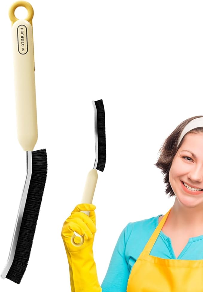 Crevice Brushes for Cleaning, Dead Corners Grout Scrub Cleaning Brush, Multi-Purpose Scrubber Long Handle Cleaner Tools Dust Remover for Tiles Bottle Cup Teapot