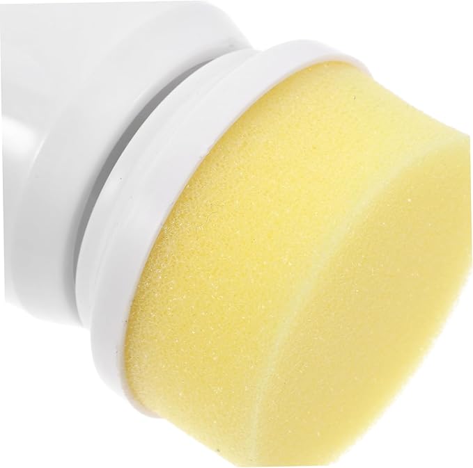 Alipis Multi-Function Cordless Electric Scrubber Cleaning Brush with Interchangeable Heads for Bathroom and Kitchen Lightweight and Design for Easy Use