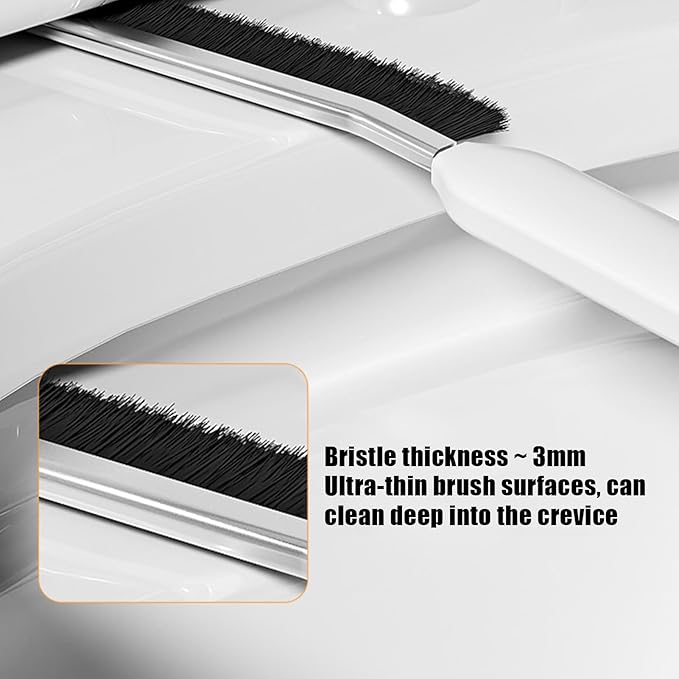 Grout Brush,Dead Corners Grout Scrub Cleaning Brush | Multi-Purpose Scrubber Long Handle Cleaner Tools Dust Remover for Tiles Bottle Cup Teapot