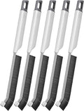 5Pcs Crevice Cleaning Brush, Grout Scrub Brush Built-in Scraper, Hard Bristle Gaps Cleaning Tool, Multifunctional House Clean Supplies for Kitchen, Bathroom, Corner, Sink, Cup, Teapot, Bottle, Blender