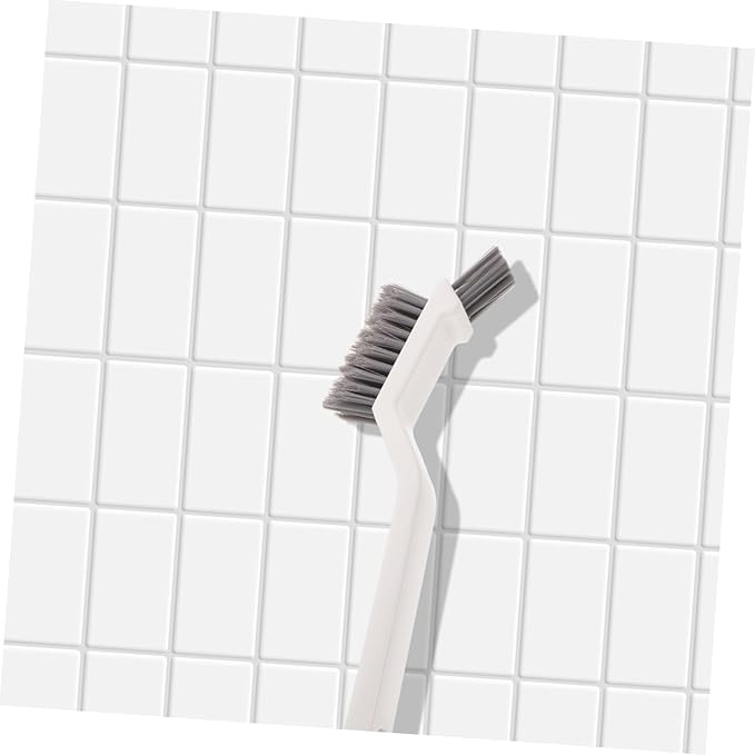 BESTYASH 6pcs Bathroom Cleaning Brush with Tough Abs Bristles for Shower Floor Tile Grout and Tight Spaces Scrub Brushes for Area Cleaning in Toilet Kitchen and Laundry