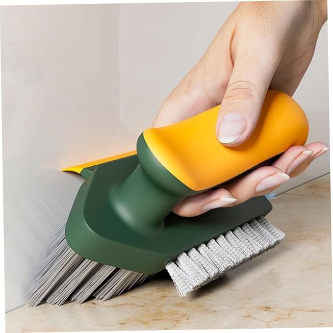 Household Multi-use Crevice Cleaning Brush Versatile Indoor Scrub Tool for Grout Sinks and Corners Ergonomic Grip for Easy Handling for Kitchen and Bathroom Cleaning
