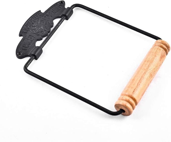 Renovators Supply Toilet Paper Holder - Antique Wall Mount Toilet Paper Holder - Sanitary Paper Holder - Vintage Bathroom Decor - Colonial Tissue Holder - Black, Victorian, Pack of 1