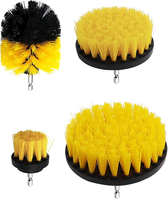 Electric Drill Brush Round Scrubber Brushes Auto Tires Tools for Bathroom Surfaces Floor Grout Tile