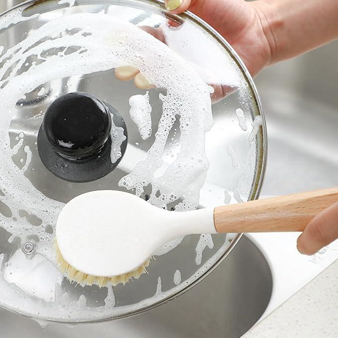 3pcs Craftsmanship Kitchen Brush Grout Scrubber Dish Scrub Tub Scrubber Wire Brush