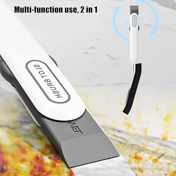 Grout Brush,Dead Corners Grout Scrub Cleaning Brush | Multi-Purpose Scrubber Long Handle Cleaner Tools Dust Remover for Tiles Bottle Cup Teapot