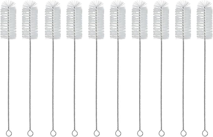 10 PCS Teapot Spout Brush Long Straw Cleaners Pipe Tube Brush Drinking Straw Cleaner Kit Test Tube Brushes for Cleaning Spout