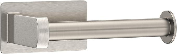 Toilet Paper Holder, Self-Adhesive Toilet Paper Roll Holder for Bathroom and Washroom, No-Drill SUS 304 Stainless Steel