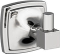 Amerock BH3609026 | Chrome Single Robe Hook | 2-1/4 in. (57 mm) Length Towel Holder | Stature | Towel Hook for Bathroom | Bathroom Hardware | Bath Accessories
