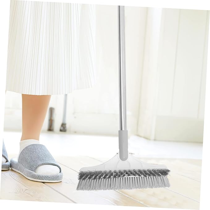 Bathroom Floor Cleaning Brush Tile Scrubber Long Handle Grout Cleaner Dust Mop