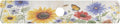 Watercolor Cornflower Butterfly Kitchen Sink Splash Guard Faucet Mat Diatomite Absorbent Pad for Bathroom RV 30x5.4in 1PCS water
