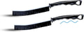 Diamond Shine 2-Pack Hard Bristle Crevice Cleaning Brush - Scrub Grout, Gaps, Edges, Corners, Baseboards - Kitchen & Bathroom Scrubber