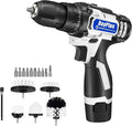 10 in 1 Hand Cleaning Brush with Electric Spin Scrubber, Cordless Turbo Scrubbing Tool Electric Spin Scrubber, Turbo Scrubbing Cleaning Brush