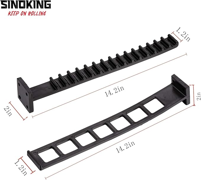 Sinoking Rubber Clamp hold round objects up to 15” in diameter Mount Kit Car Accessories for Offroad 4X4 parts