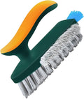 Ergonomic Handle Gap Brush Scrub Brush for Indoor Cleaning Dead Corner Scraper Grout Cleaner Non-Slip Tool Grip Multi-use for Home