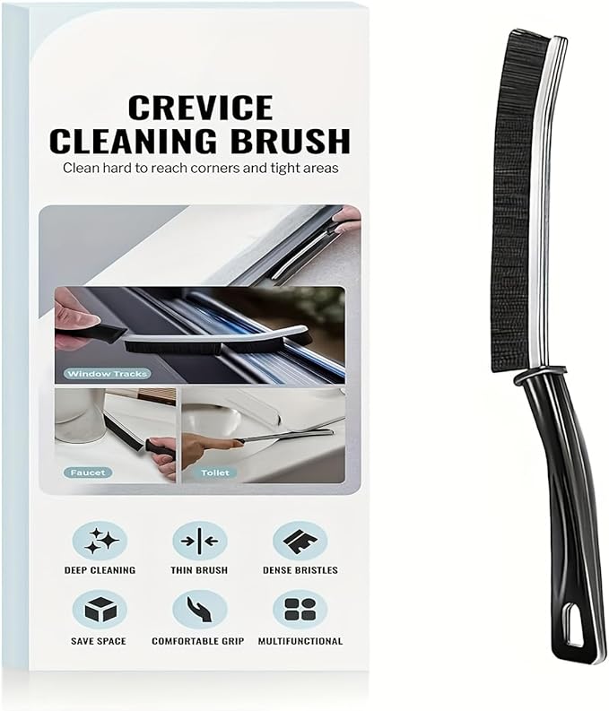 Gap Cleaning Brush Set – 5pcs Hard Bristle Crevice Brushes for Kitchen & Bathroom Tiles, Sink Edges, Window Tracks, Tight Corners, Multi-Purpose Tile & Faucet Cleaning