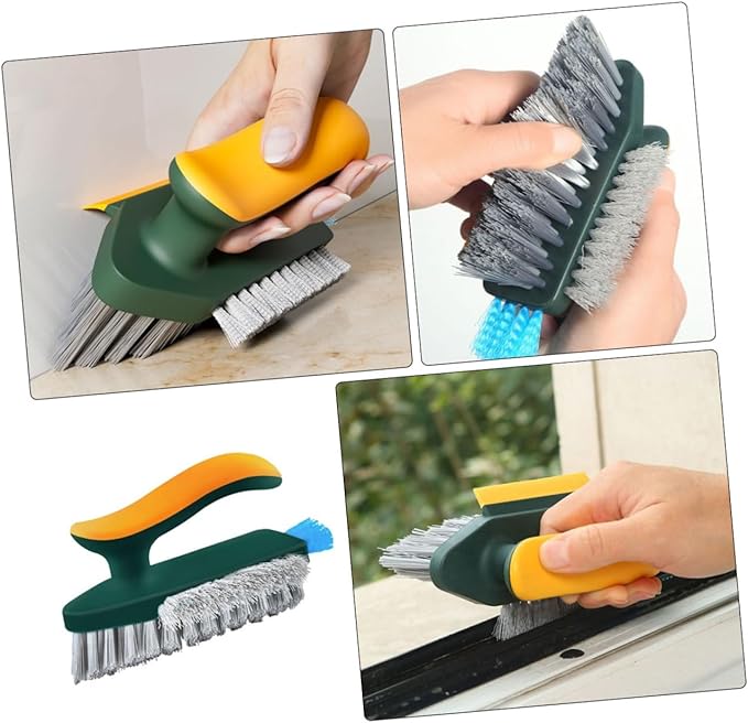 Household Multi-use Crevice Cleaning Brush Versatile Indoor Scrub Tool for Grout Sinks and Corners Ergonomic Grip for Easy Handling for Kitchen and Bathroom Cleaning
