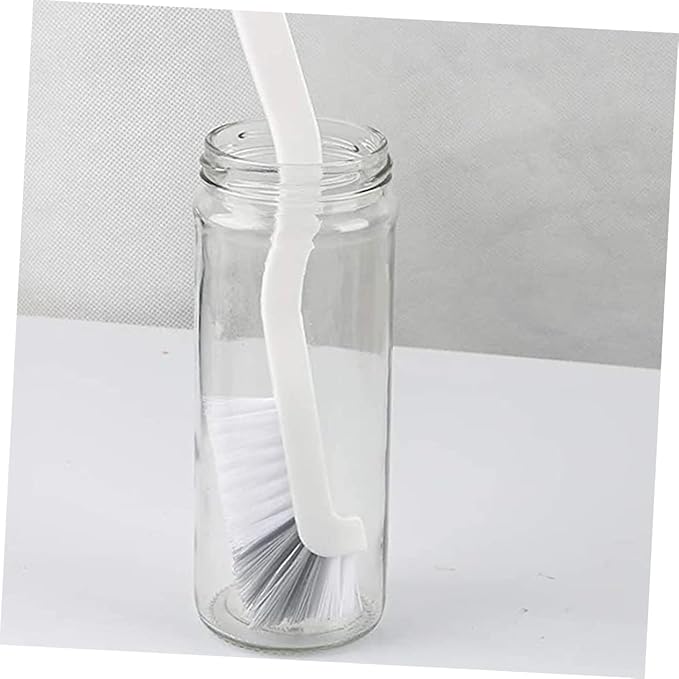 4pcs Right Angle Scrub Cleaning Brush with Hard Bristles for Kitchen Sink Bathtub Tile Grout and Crevice Cleaning Reusable Plastic Brushes