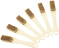 VICASKY 6pcs Mini Hard Bristle Crevice Cleaning Brushes Small Scrub Brushes for Tight Spaces Grout Tile Floors Kitchen Bathroom Household Cleaning Tools