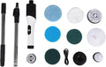 Electric Cleaning Brush Kit Multifunctional Cordless Scrubber Digital Display for Kitchen Bathroom