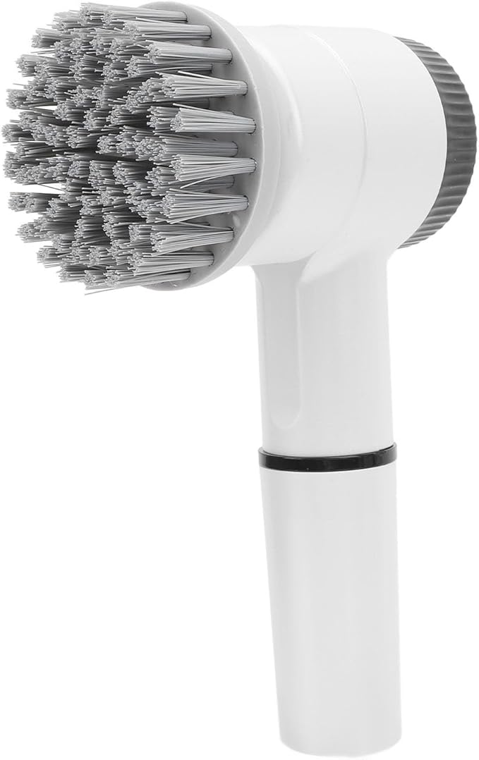 Electric Cleaning Brush Cordless Powerful Multifunctional Shower Scrubber 3 Speed Electric Scrubber for Kitchen Bathroom Home Cleaning ABS Nylon Sponge Steel Wire Fabric Fibre